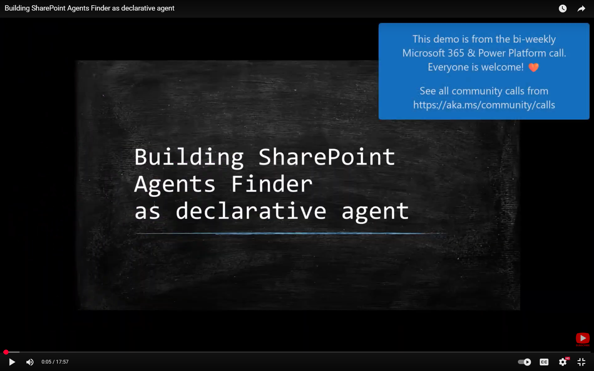 Build SharePoint Agents Finder Declarative Agent