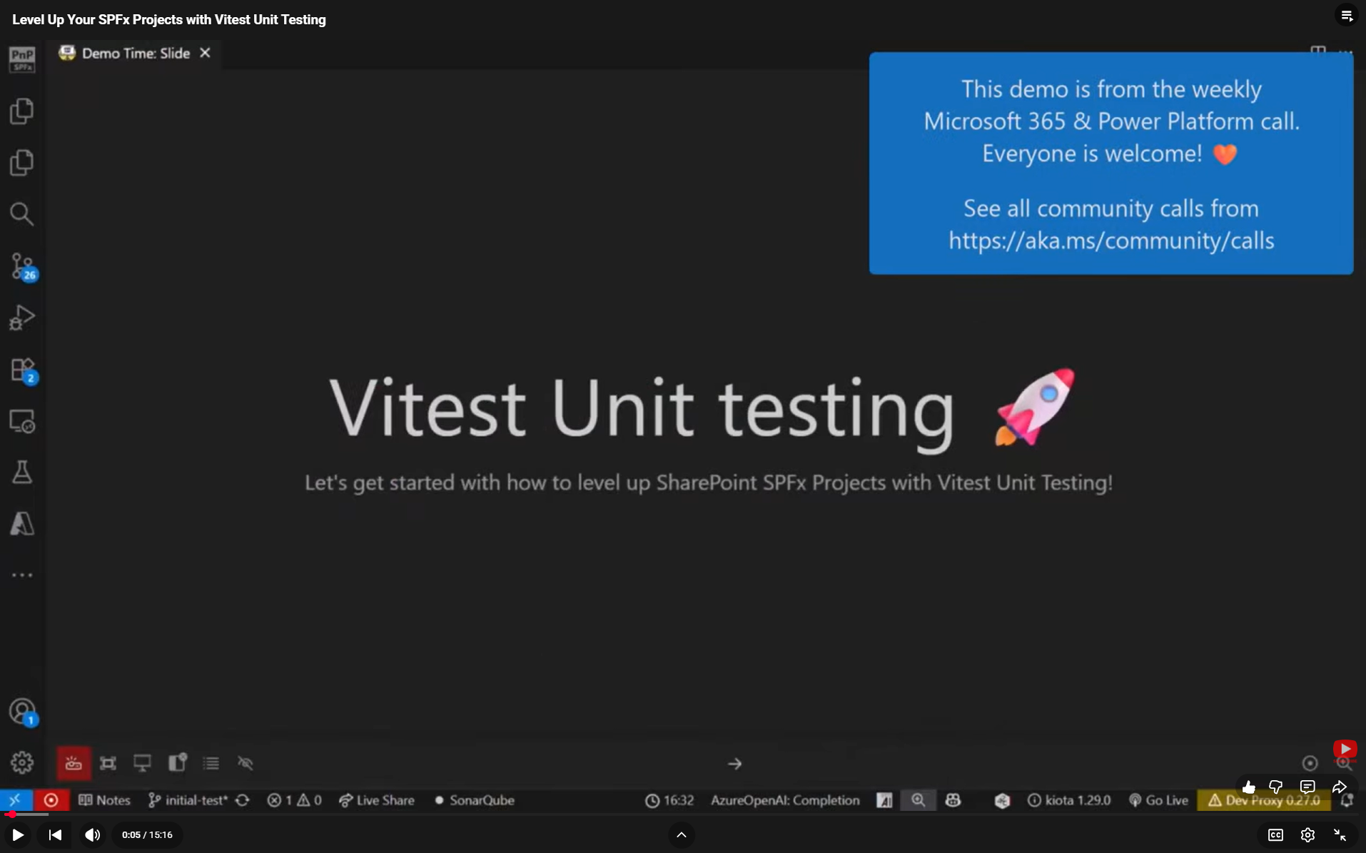 Level Up Your SPFx Projects with Vitest Unit Testing
