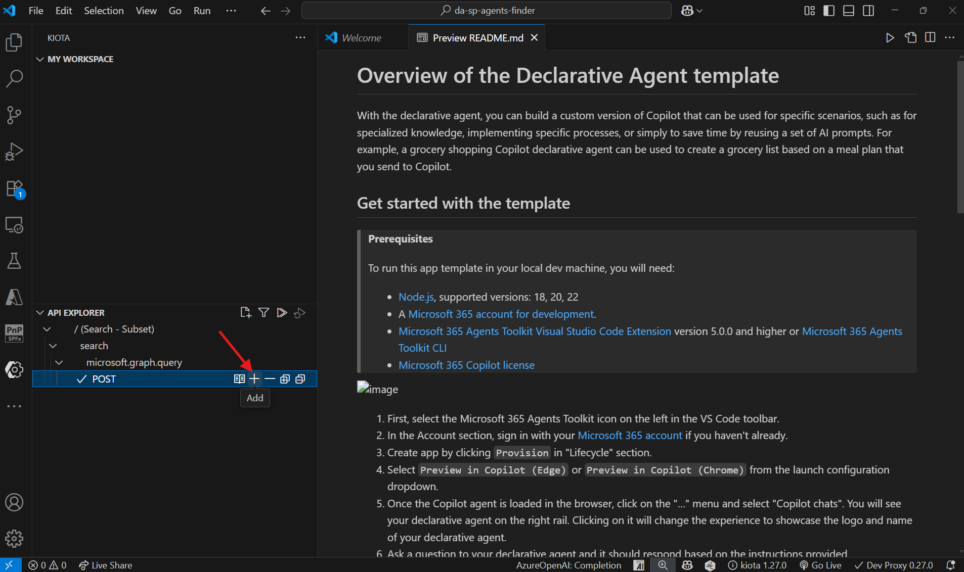 Generate the Copilot plugin